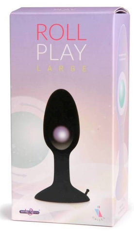 Seven Creations Roll Play Plug Dual Action Rolling Ball Vibrator - Butt Plugs