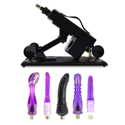 BDStyle Sex Machine 3 Pin Non Realistic Attachments 17 Dildo Designs - Non-Realistic Dildos