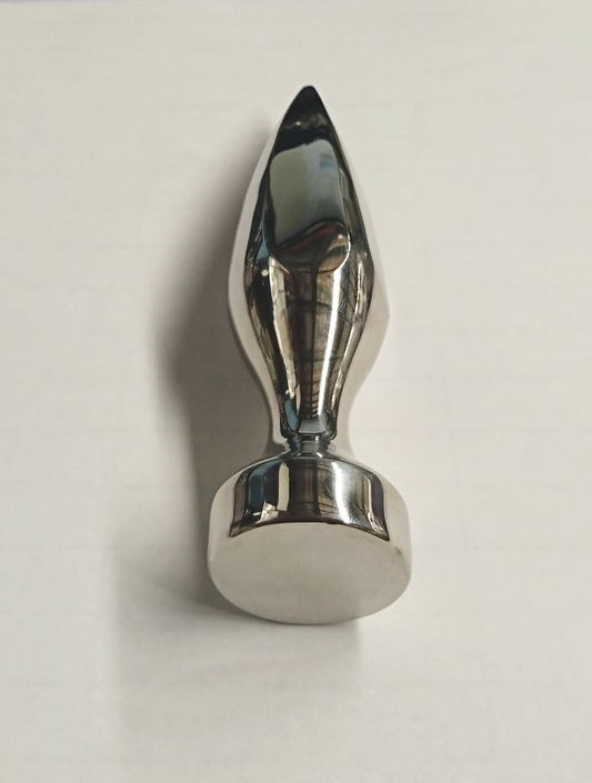 Cosmic Pleasure - Hell's Couture Luxury Steel Plug - - Steel Sex Toys