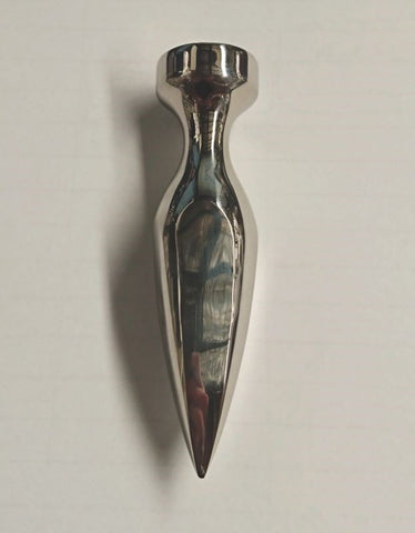 Hells Couture Cosmic Pleasure Luxury Steel Butt Plug Premium Anal Play - Steel Sex Toys