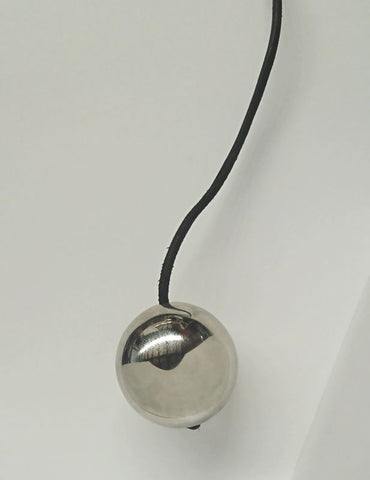 Hells Couture Steel Jiggle Ball with Cord Premium Kegel Exercise - Love Eggs and Kegel Exercisers