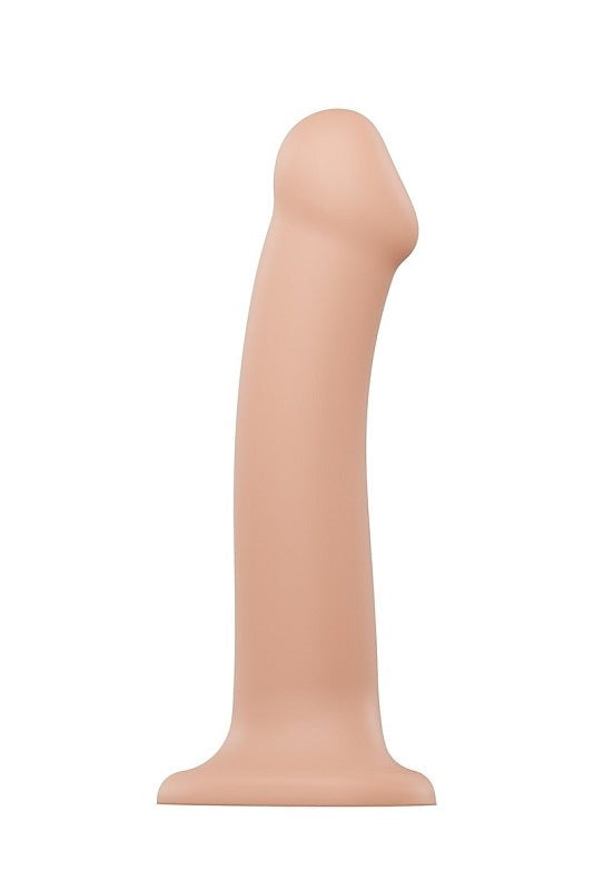 strap on me Dual Density Dildo Flesh Bendable Realistic Dildo - - Non-Realistic Dildos
