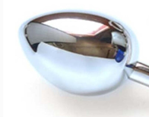 Hells Couture Surgical Steel Sex Egg Metal Cock Ring - Anal Dildos