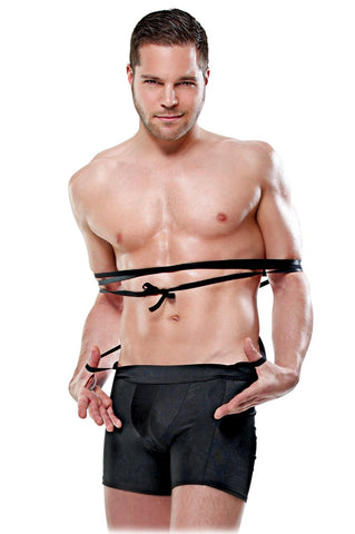 Pipedream Products Fetish Fantasy Tie Me Up Male BDSM Play Boxer Set with Ropes - Mens Briefs And Boxers
