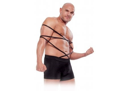 Pipedream Products Fetish Fantasy Tie Me Up Male BDSM Play Boxer Set with Ropes - - Mens Briefs And Boxers