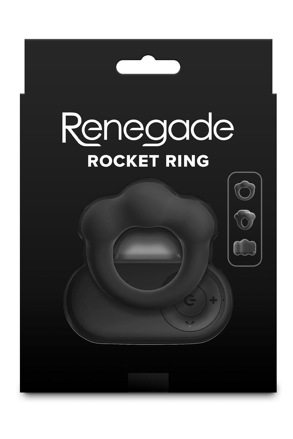 NS Novelties Renegade Rocket Remote Vibrating Cock Ring - - Vibrating Cock Rings