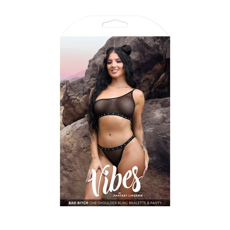Fantasy Lingerie Fierce & Fabulous Vibes Bad Bitch Intimate Set - - Bras and Bra Sets