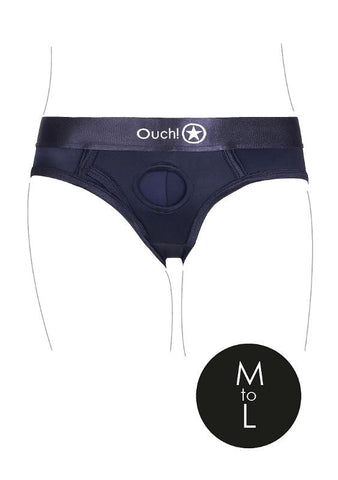 Shots Toys Ouch Electro Pulse Strap On High Cut Brief Ignite Passion - Strap On Sextoys