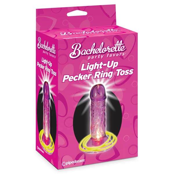 Pipedream Products Bachelorette Party Favors Light Up Pecker Ring Toss Game - Bachelorette and Bucks