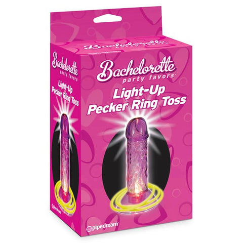 Pipedream Products Bachelorette Party Favors Light Up Pecker Ring Toss Game - Bachelorette and Bucks