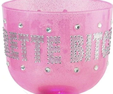 Pipedream Products Light Up Pimp Cup with Flashing LEDs and Glitter Finish - Bachelorette and Bucks