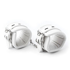 BANNED Soft Leather Elastic Sponge Cuffs - - Cuffs and Restraints