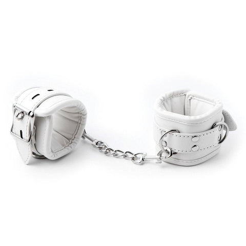 BDStyle BANNED Soft Leather Elastic Sponge Cuffs Premium Restraints - Cuffs and Restraints