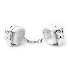 BANNED Soft Leather Elastic Sponge Cuffs - - Cuffs and Restraints