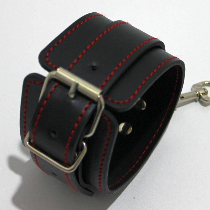 BDStyle Black Bondage Wrist and Ankle Restraints - - Cuffs and Restraints