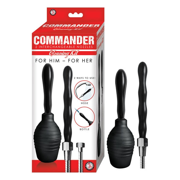 Commander Cleaning Kit - - Anal Cleansing