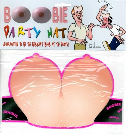 Seven Creations Boobie Party Hat Novelty Adult Party Accessory - - Fancy Dress Ups