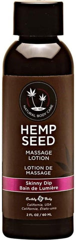 Earthly Body Hemp Seed Massage Lotion 60ml Dreamsicle Sensual Massage Oil - Sex Pheromones and Perfumes