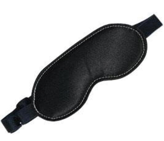Sportsheets Edge Leather Blindfold Premium Leather Sensory Deprivation - - Masks And Blindfolds