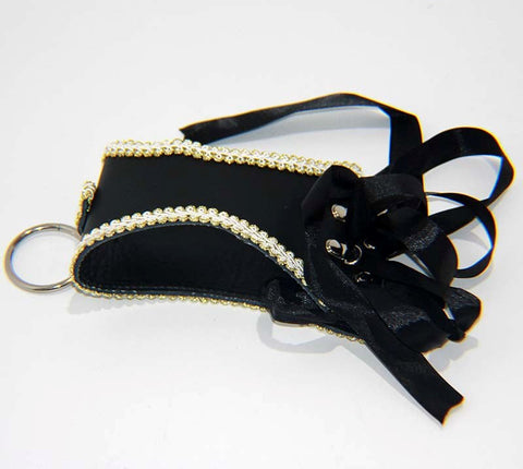 BDStyle Elaines Lacey Posture Collar Heavy Premium BDSM Restraint Collar - Fancy Dress Ups