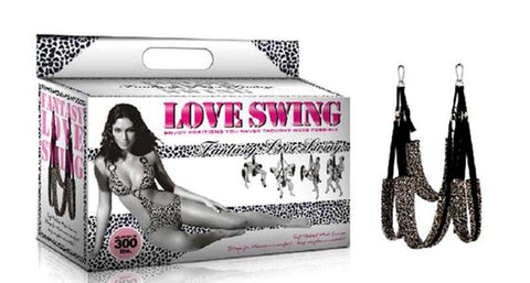Lovetoy Fantasy Love Leopard Swing Sex Furniture for Enhanced Positioning - Sex Swings And Slings