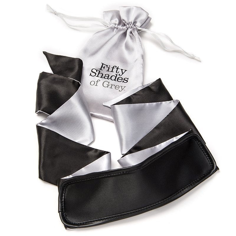 Love Honey Fifty Shades of Grey All Mine Deluxe Blackout Blindfold - - Masks And Blindfolds