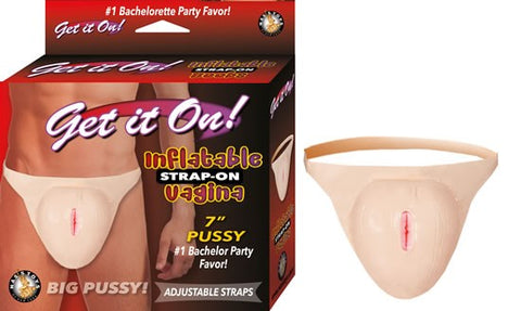 Nasstoys Get It On! Inflatable Vagina Strap On Adjustable Penetration - Fancy Dress Ups