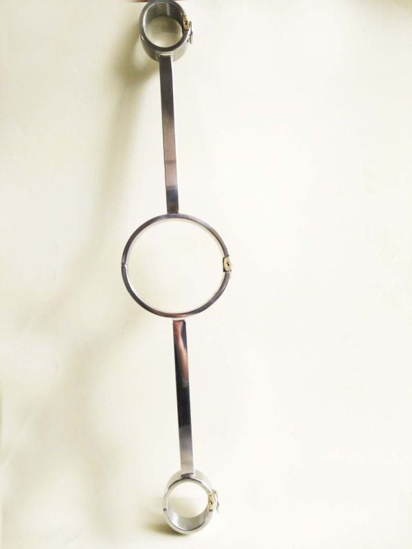 Hell's Couture Restraint Bar - Hands-High Bondage Bliss - - Collars and Leads