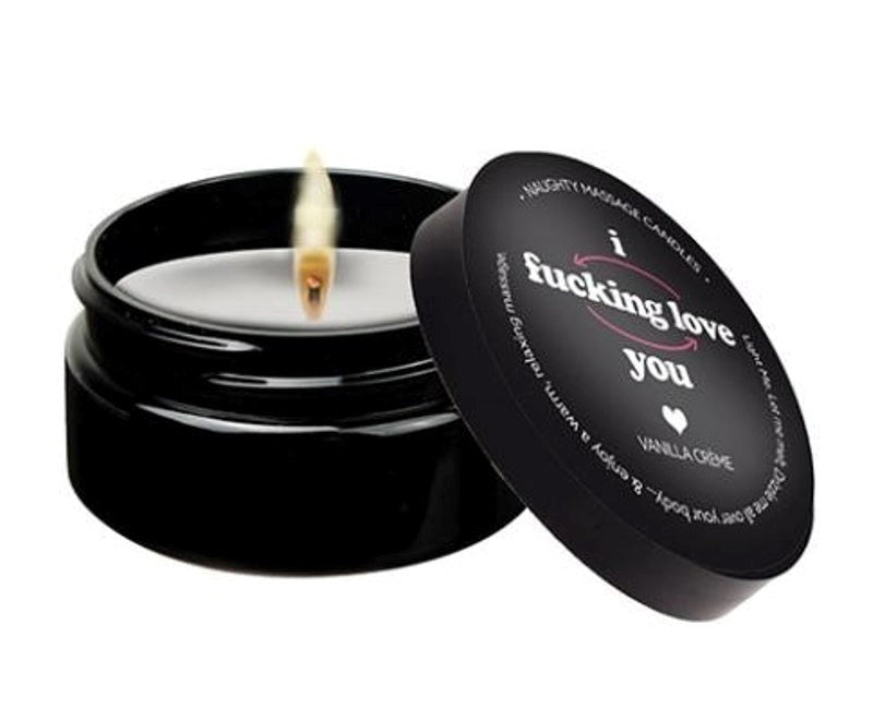 Kama Sutra Vanilla Creme Massage Candle 50g Aromatherapy Oil - - Sex Pheromones and Perfumes