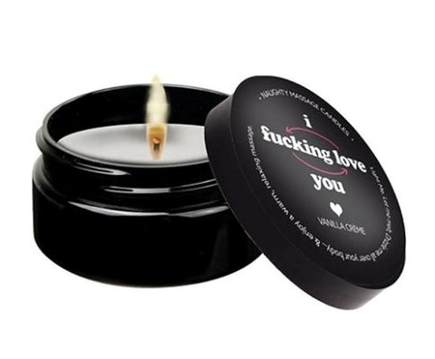 Kama Sutra Vanilla Creme Massage Candle 50g Aromatherapy Oil - Sex Pheromones and Perfumes