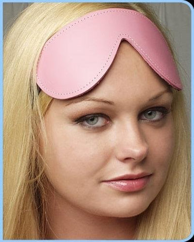 The Stockroom KinkLab Bound Leather Blindfold Premium Sensory Deprivation - Masks And Blindfolds
