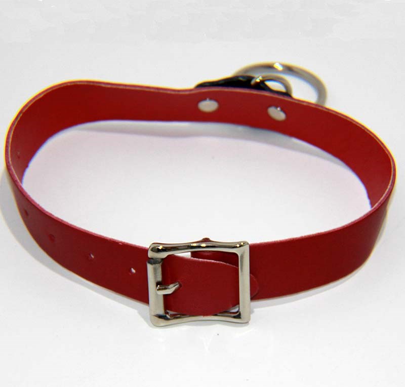 BDStyle Kitty Red Collar with O Ring Light BDSM Illuminated Collar - Fancy Dress Ups