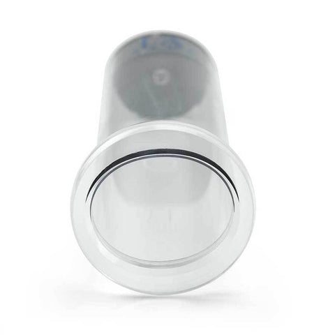 LA Pumps Penis Enlargement Oval Cylinder 9 Length Clear Acrylic - Penis Pumps And Stretchers