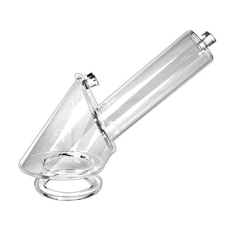 LA Pumps Two Valve Penis and Ball Enlarger Cylinder Dual Chamber - Penis Pumps And Stretchers