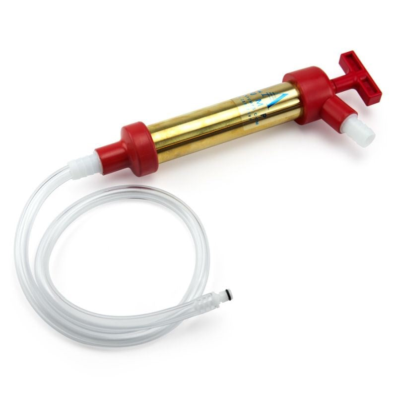 LA Pumps Vacuum Hand Pump Brass with Pressure Gauge - - Penis Pumps And Stretchers