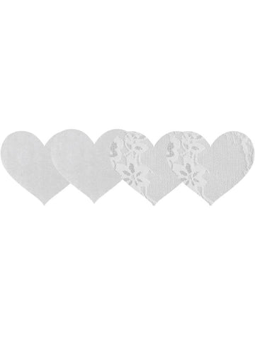 Xgen Products Luminous Hearts Women Pasties Heart Shaped Nipple Coverage - Bras and Bra Sets