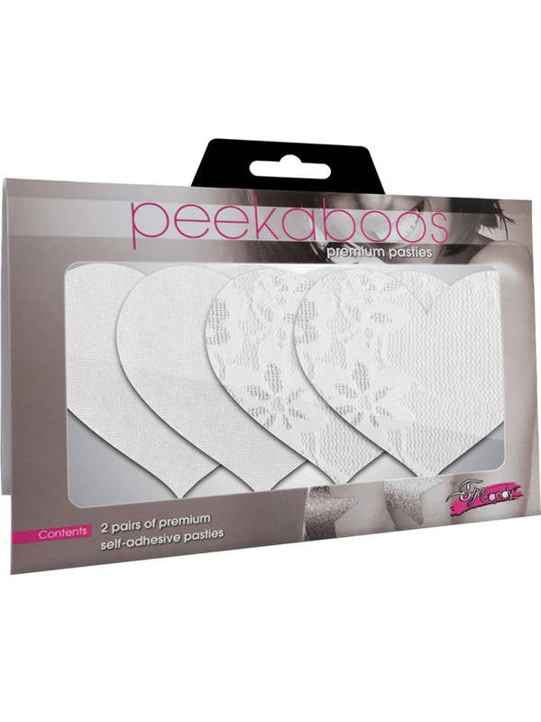 Xgen Products Luminous Hearts Women Pasties Heart Shaped Nipple Coverage - Bras and Bra Sets