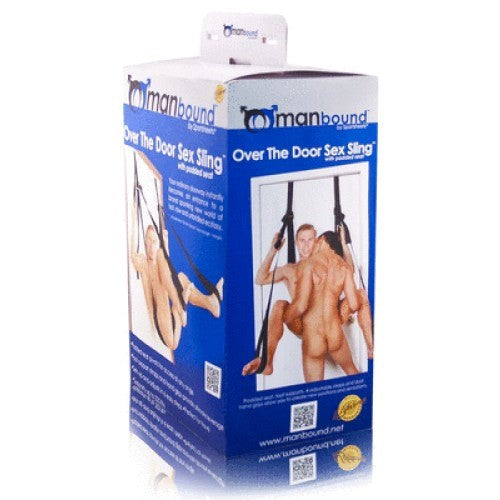 Sportsheets Manbound Over The Door Sex Sling 300lb Weight Capacity - - Sex Swings And Slings