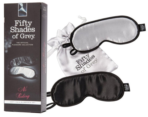 Love Honey No Peeking Soft Twin Blindfold Set for Sensory Play - Masks And Blindfolds