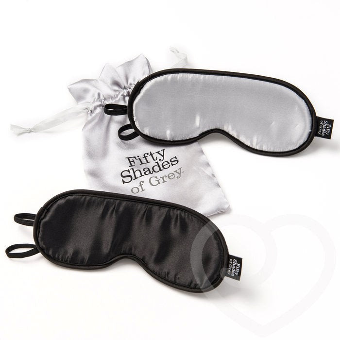 Love Honey No Peeking Soft Twin Blindfold Set for Sensory Play - - Masks And Blindfolds