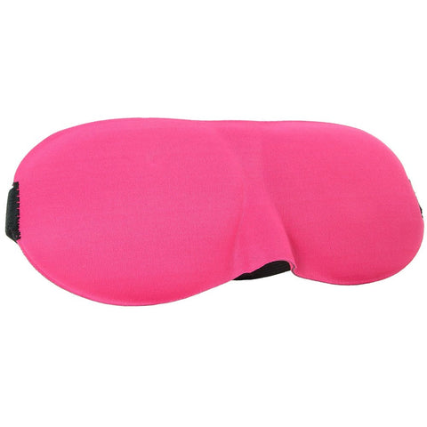 Shots Toys Ouch! Curvy Eyemask Pink Sensory Deprivation Sex Toy - Masks And Blindfolds