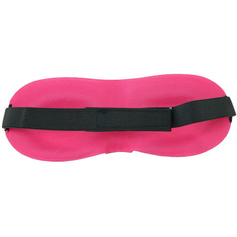 Shots Toys Ouch! Curvy Eyemask Pink Sensory Deprivation Sex Toy - Masks And Blindfolds