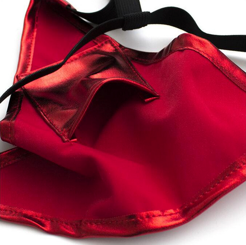 BDStyle Patent Sexy Panty with Love Egg Bag Discreet Vibrator Underwear - Her Fetish