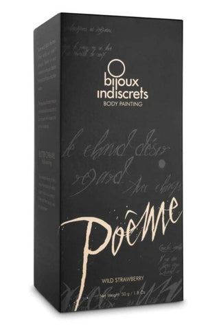 Bijoux Indiscrets Poeme Edible Aromatic Body Paint for Intimate Play - Sex Pheromones and Perfumes