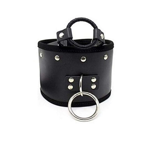 BDStyle Posture Collar & O Ring Gag Light BDSM Restraint Control - Collars and Leads