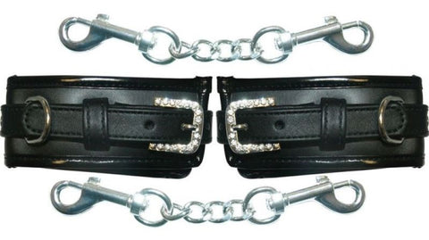 Sportsheets Sexperiments Bling Cuffs with Rhinestone Details - Cuffs and Restraints