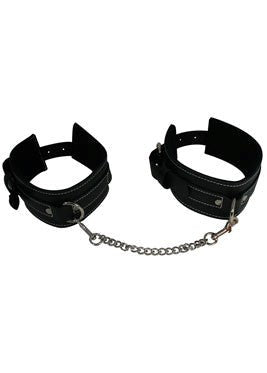 Sportsheets Edge Leather Ankle Restraints Premium Bondage with Comfort - - Cuffs and Restraints