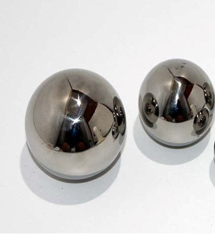 Hells Couture Interchangeable Anal Stimulator Steel Balls Heighten Sensation - Love Eggs and Kegel Exercisers