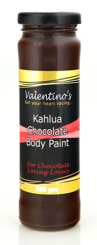 Alice Langton Valentinos Chocolate Body Paint 185g with Application Brush - - Sex Pheromones and Perfumes