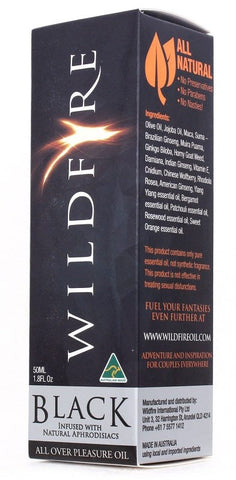 Wildfire International Pleasure Oil Black Aphrodisiac Enhancement - Sex Pheromones and Perfumes